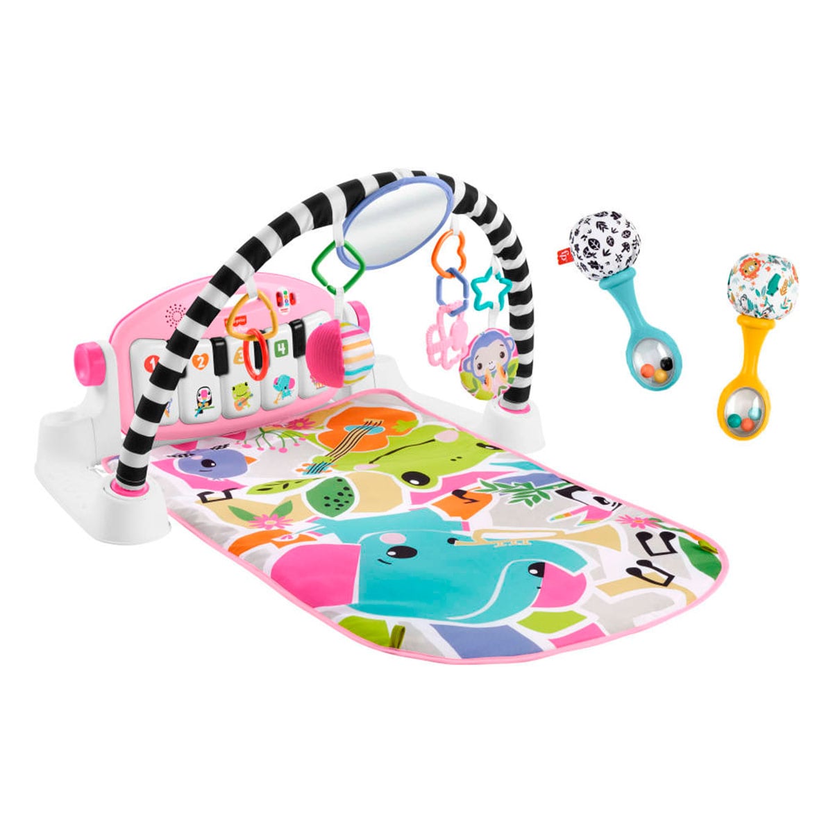 JUGUETE FISHER PRICE SONAJAS BEBÉS RATTLE ’N ROCK - 3