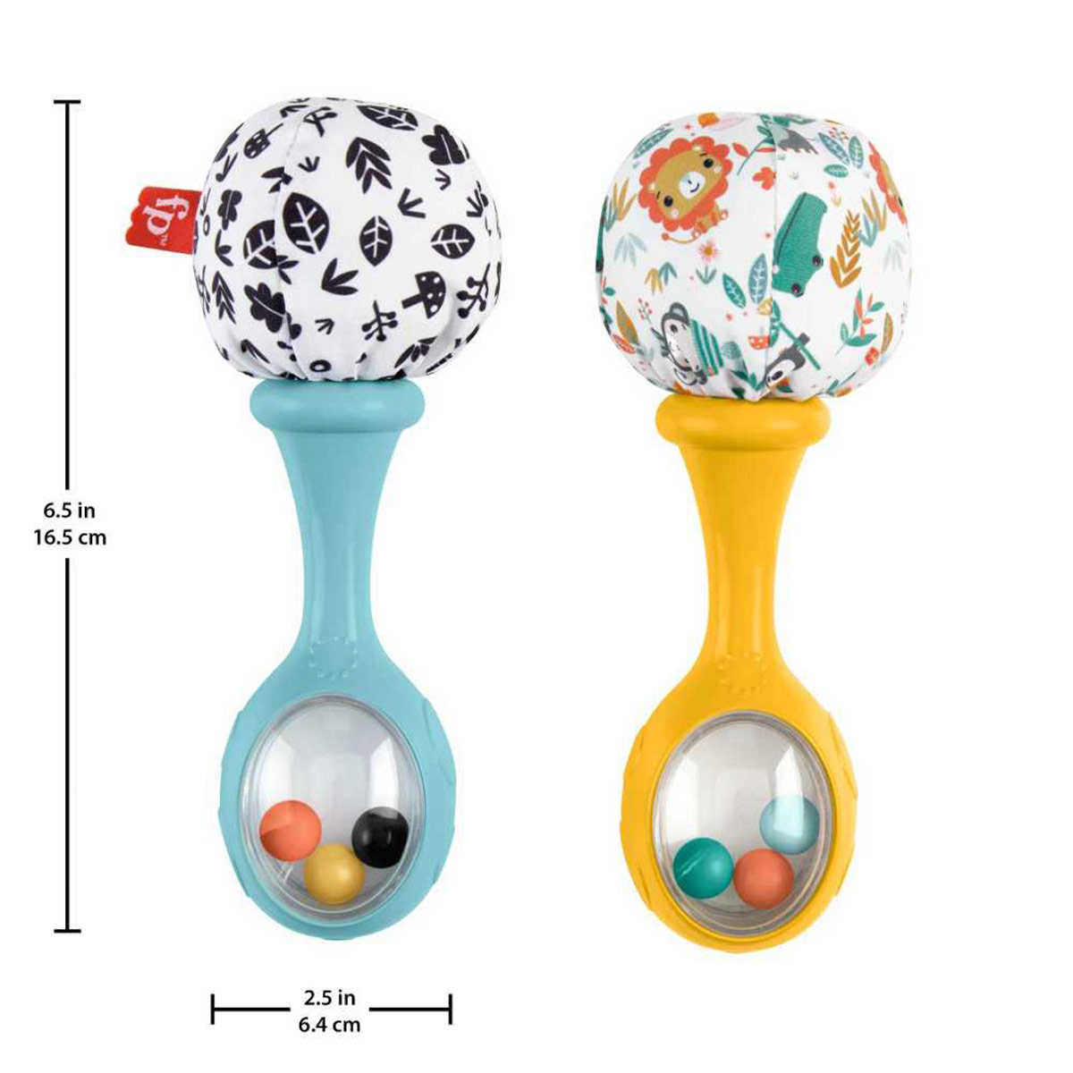 JUGUETE FISHER PRICE SONAJAS BEBÉS RATTLE ’N ROCK - 5