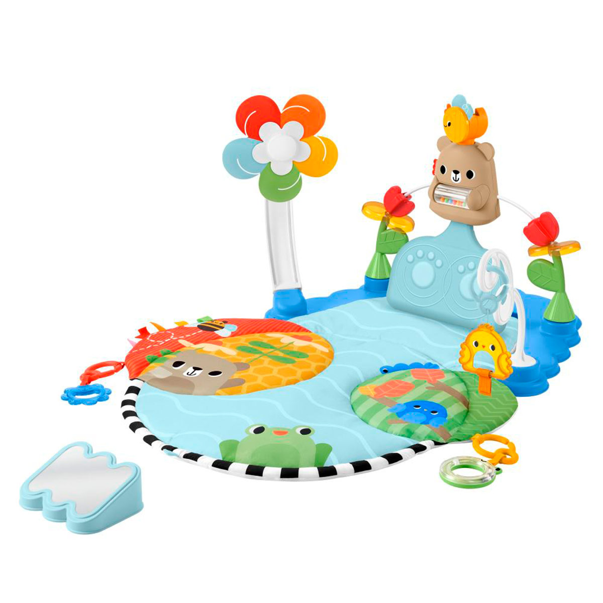 GIMNASIO FISHER PRICE PATADITAS BALANCEO  - 6