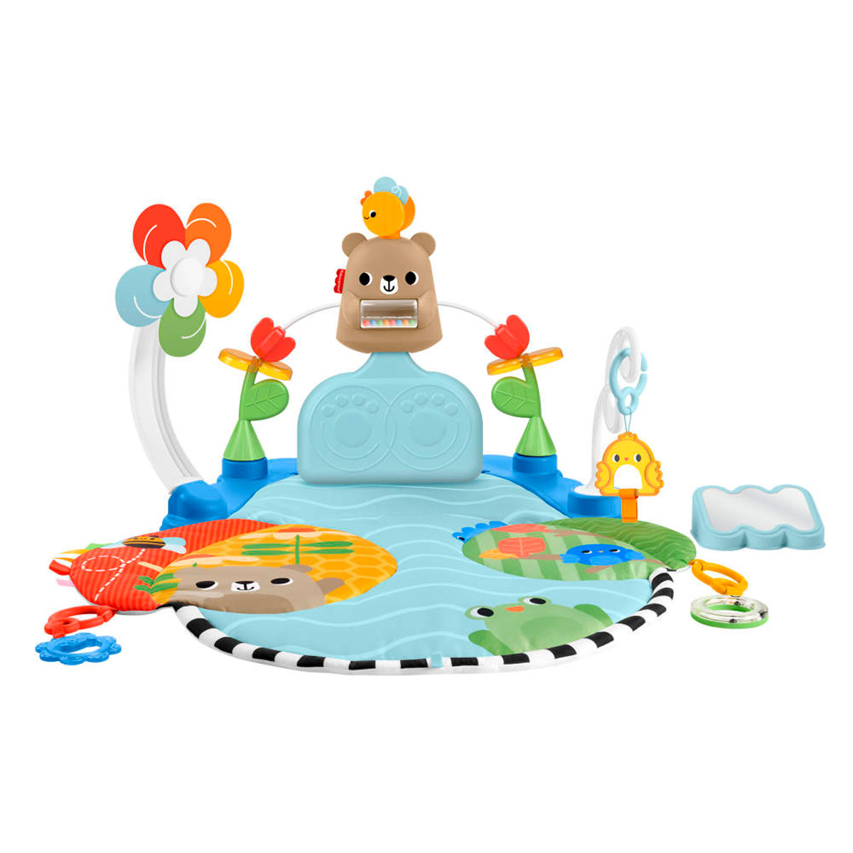 GIMNASIO FISHER PRICE PATADITAS BALANCEO  - 8