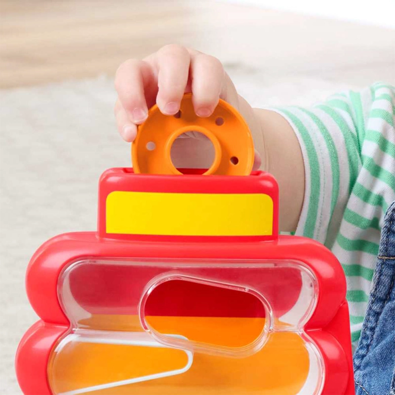 JUGUETE FISHER PRICE APILADOR DROP THROUGH ROCK‑A‑STACK - 3