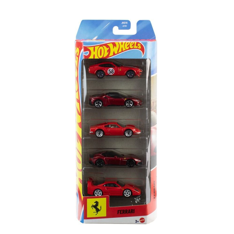 PACK 5 VEHÍCULOS DE JUGUETE HOT WHEELS ROSSO - 7