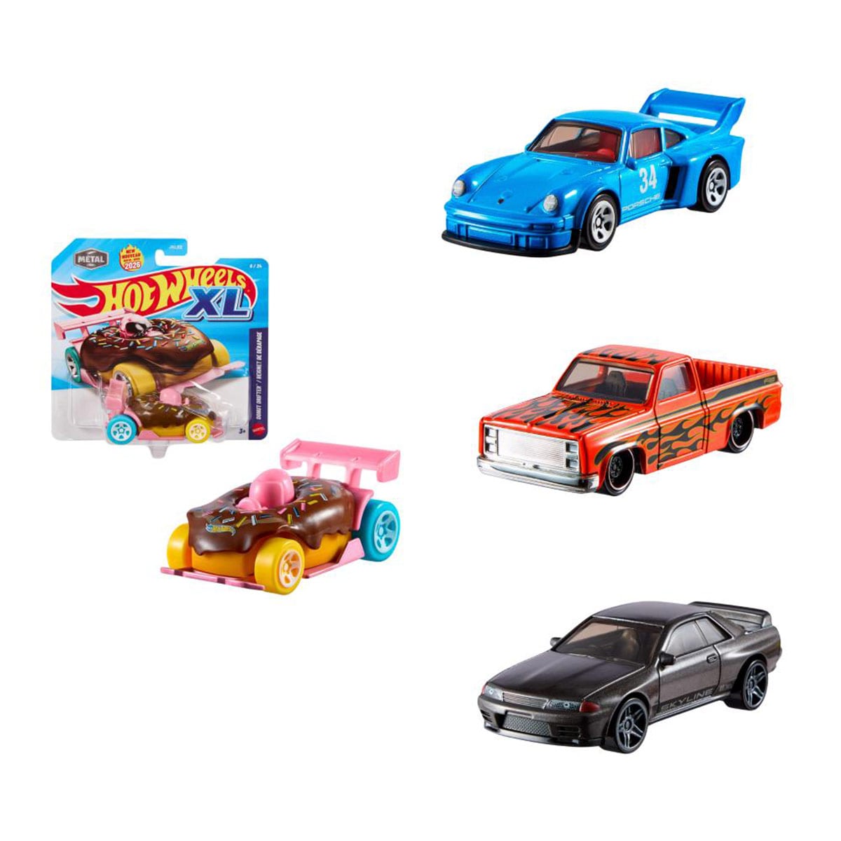 AUTO JUGUETE HOT WHEELS DIECAST XL SORPRESA - 1
