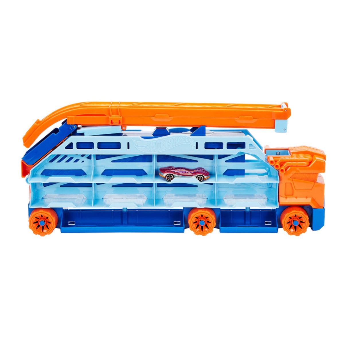 PISTA JUGUETE HOT WHEELS CITY TRANSPORTADOR CAÍDA RÁPIDA - 3