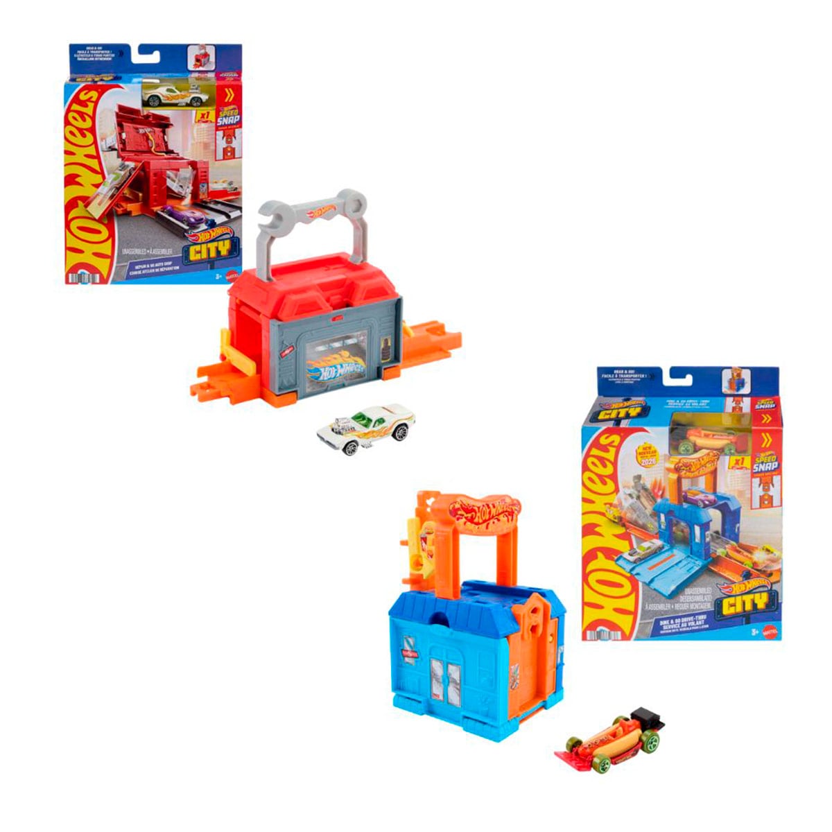 PISTA JUGUETE HOT WHEELS CITY PISTA JUGUETE SORPRESA - 1