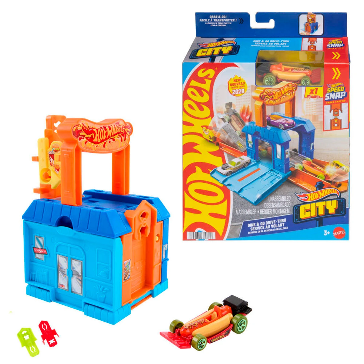 PISTA JUGUETE HOT WHEELS CITY PISTA JUGUETE SORPRESA - 2