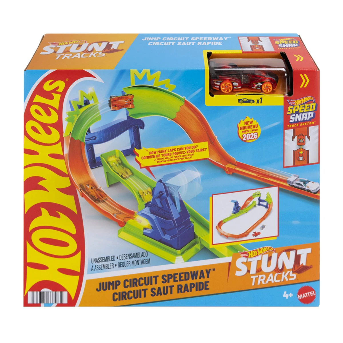 PISTA JUGUETE HOT WHEELS WHEELS HW ACTION - 2