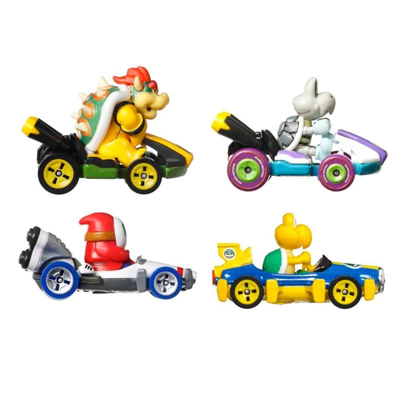 AUTO JUGUETE HOT WHEELS MARIO KART PAQUETE 4 AUTOS - 2