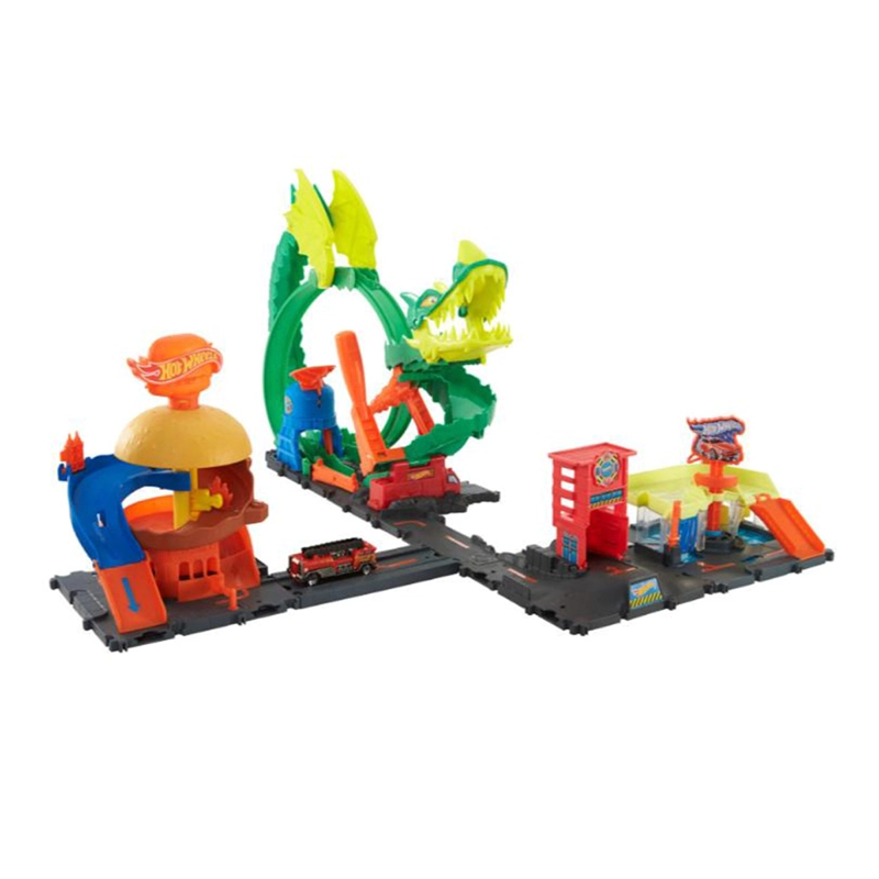 PISTA JUGUETE HOT WHEELS  CITY PISTA DOWNTOWN - 1