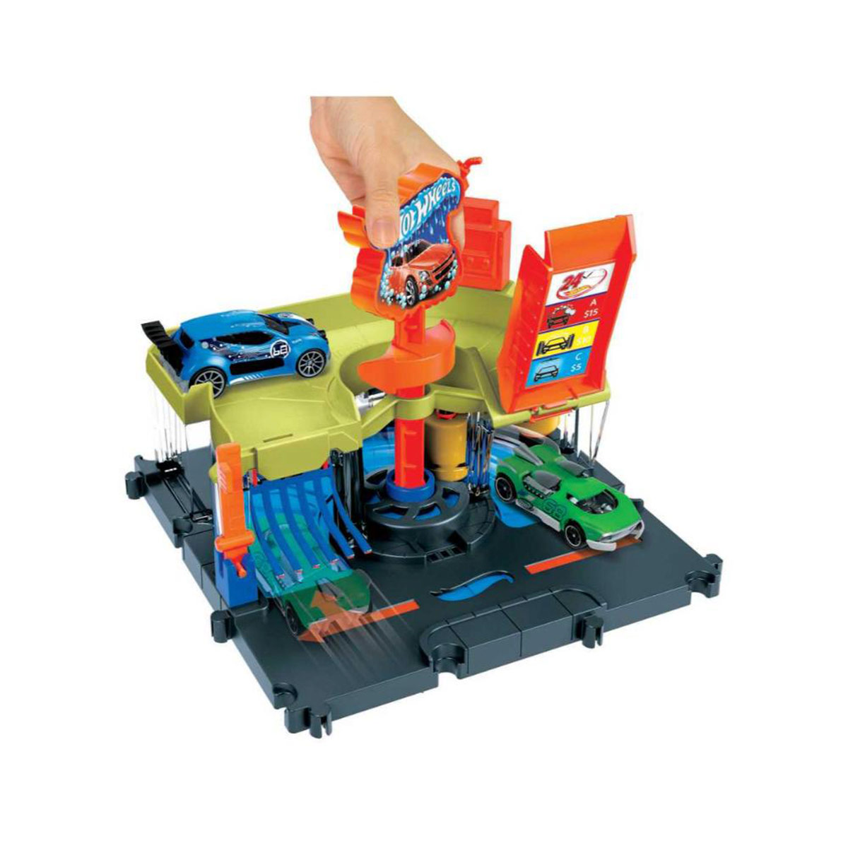 PISTA JUGUETE HOT WHEELS  CITY PISTA DOWNTOWN - 12