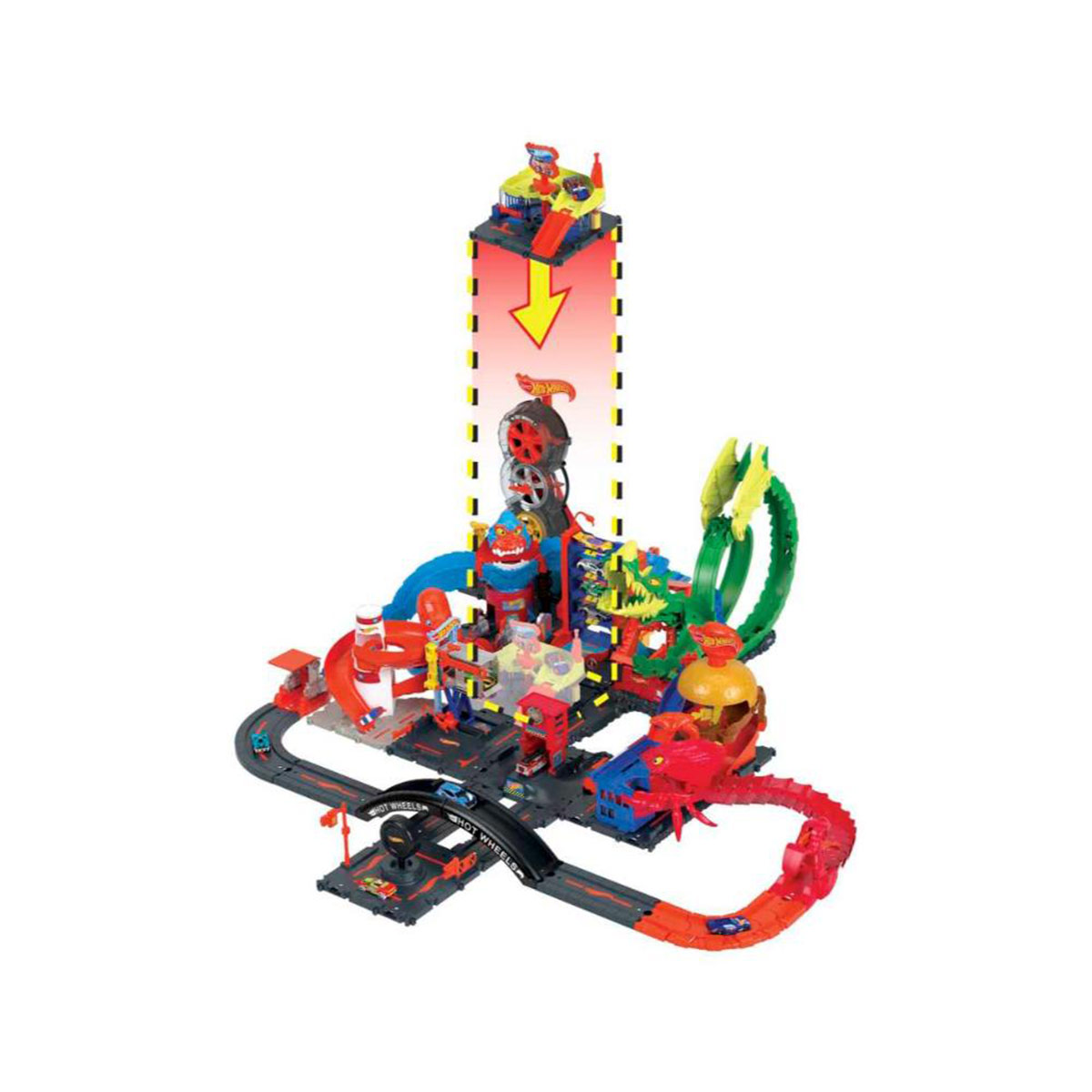 PISTA JUGUETE HOT WHEELS  CITY PISTA DOWNTOWN - 13