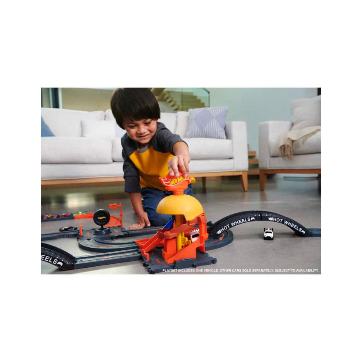 PISTA JUGUETE HOT WHEELS  CITY PISTA DOWNTOWN - 6