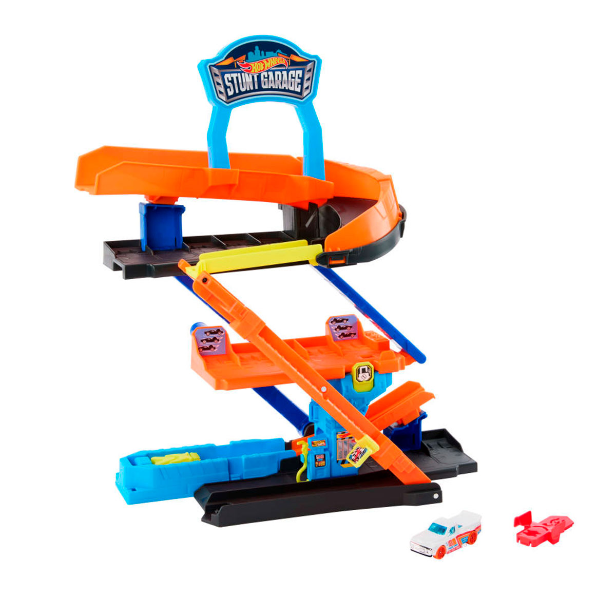 PISTA JUGUETE HOT WHEELS CITY GARAGE DE ACROBACIAS CIRCUITO VERTICAL - 1