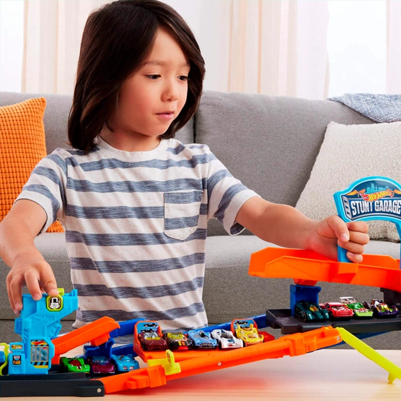 PISTA JUGUETE HOT WHEELS CITY GARAGE DE ACROBACIAS CIRCUITO VERTICAL - 2