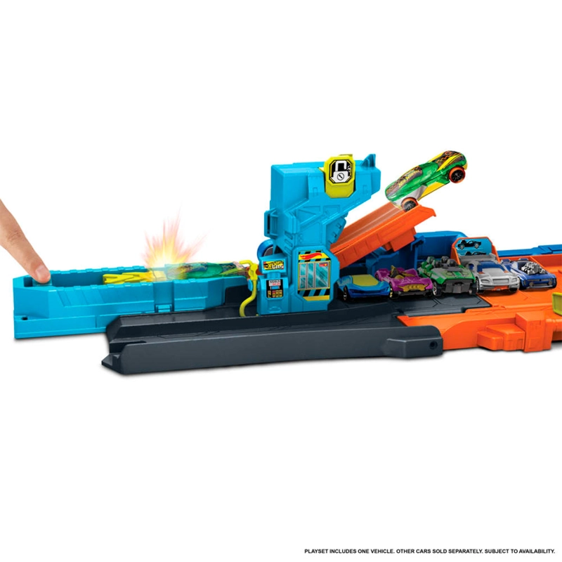 PISTA JUGUETE HOT WHEELS CITY GARAGE DE ACROBACIAS CIRCUITO VERTICAL - 3