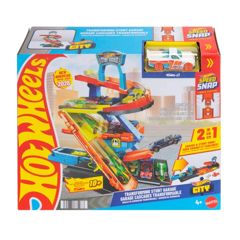 PISTA JUGUETE HOT WHEELS CITY GARAGE DE ACROBACIAS CIRCUITO VERTICAL - 6