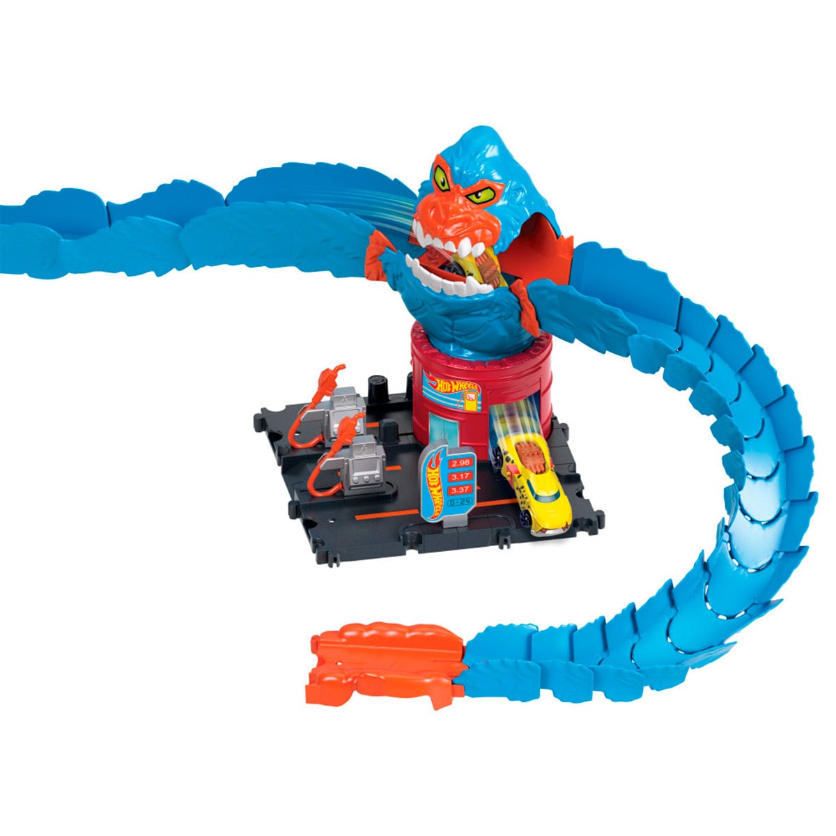 PISTA  JUGUETE HOT WHEELS CITY NÉMESIS SET PISTA MONSTRUO - 2