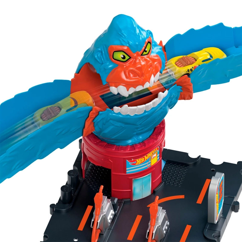 PISTA  JUGUETE HOT WHEELS CITY NÉMESIS SET PISTA MONSTRUO - 3