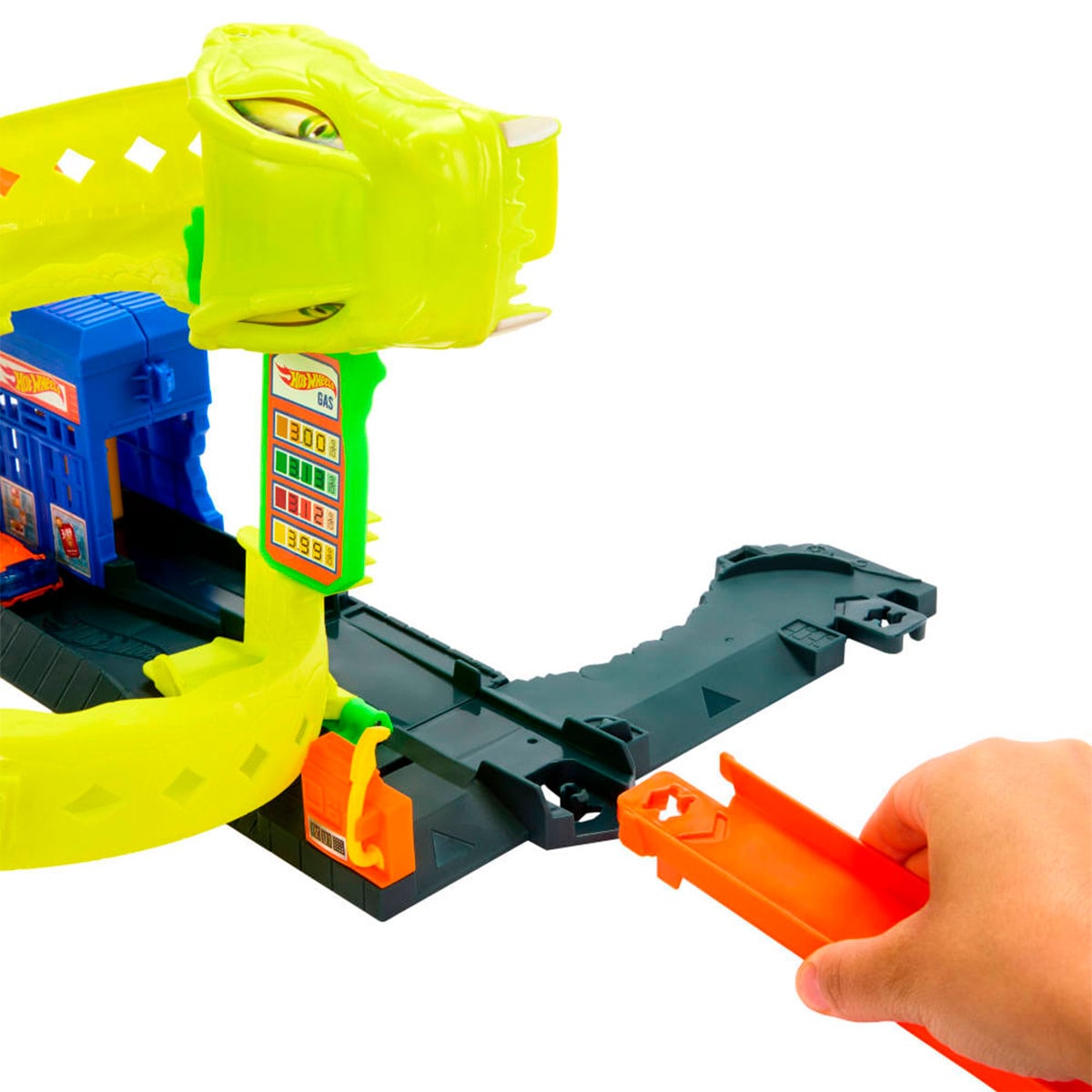 PISTA  JUGUETE HOT WHEELS CITY NÉMESIS SET PISTA MONSTRUO - 5