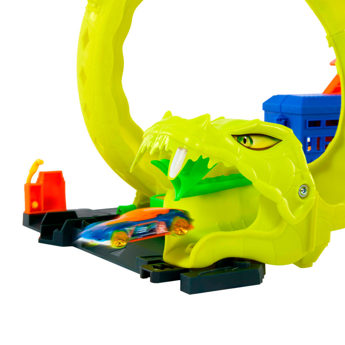 PISTA  JUGUETE HOT WHEELS CITY NÉMESIS SET PISTA MONSTRUO - 6