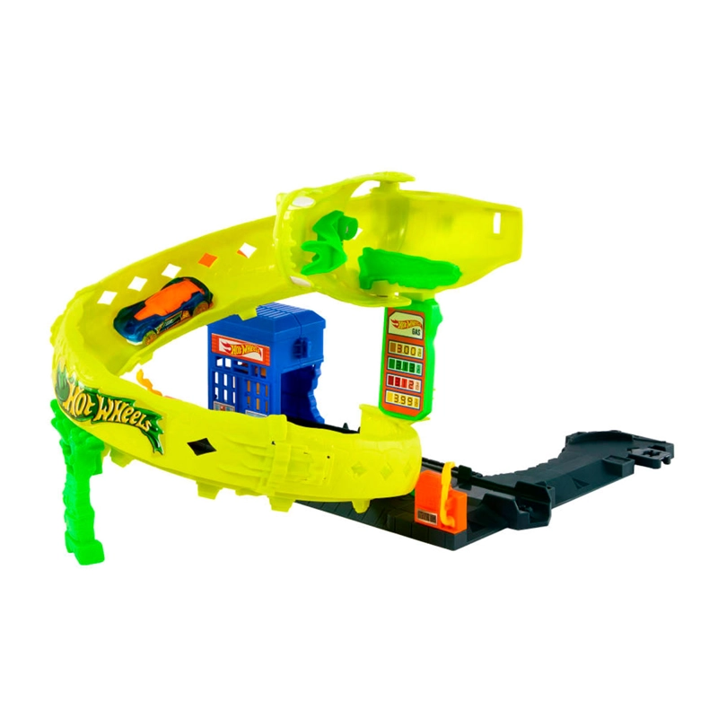PISTA  JUGUETE HOT WHEELS CITY NÉMESIS SET PISTA MONSTRUO - 7