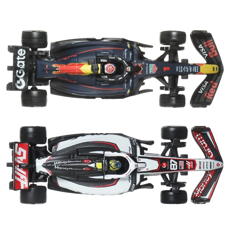 VEHÍCULOS HOT WHEELS PAQUETE SORPRESA DOS AUTOS RACING - 13