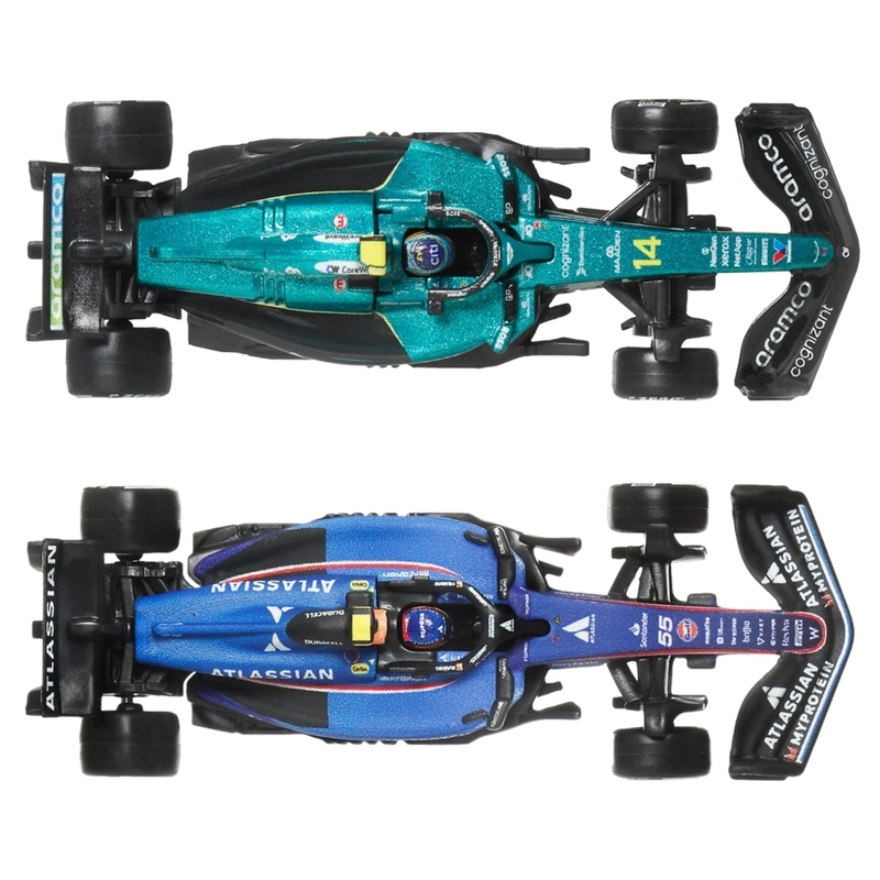 VEHÍCULOS HOT WHEELS PAQUETE SORPRESA DOS AUTOS RACING - 4