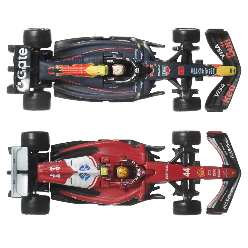 VEHÍCULOS HOT WHEELS PAQUETE SORPRESA DOS AUTOS RACING - 6