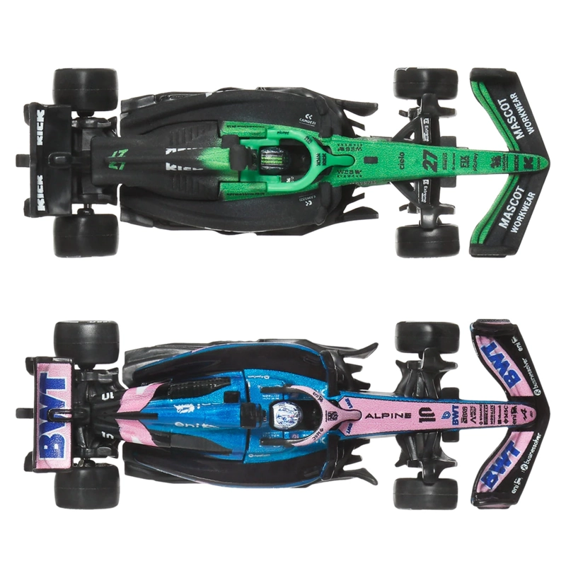 VEHÍCULOS HOT WHEELS PAQUETE SORPRESA DOS AUTOS RACING - 8