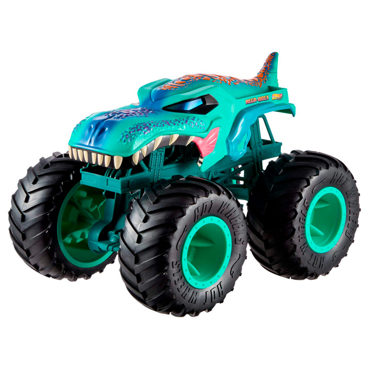 AUTO JUGUETE HOT WHEELS MONSTER TRUCKS COLOSSAL MEGA-WREX - 1