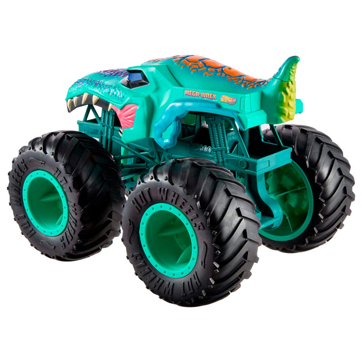AUTO JUGUETE HOT WHEELS MONSTER TRUCKS COLOSSAL MEGA-WREX - 4