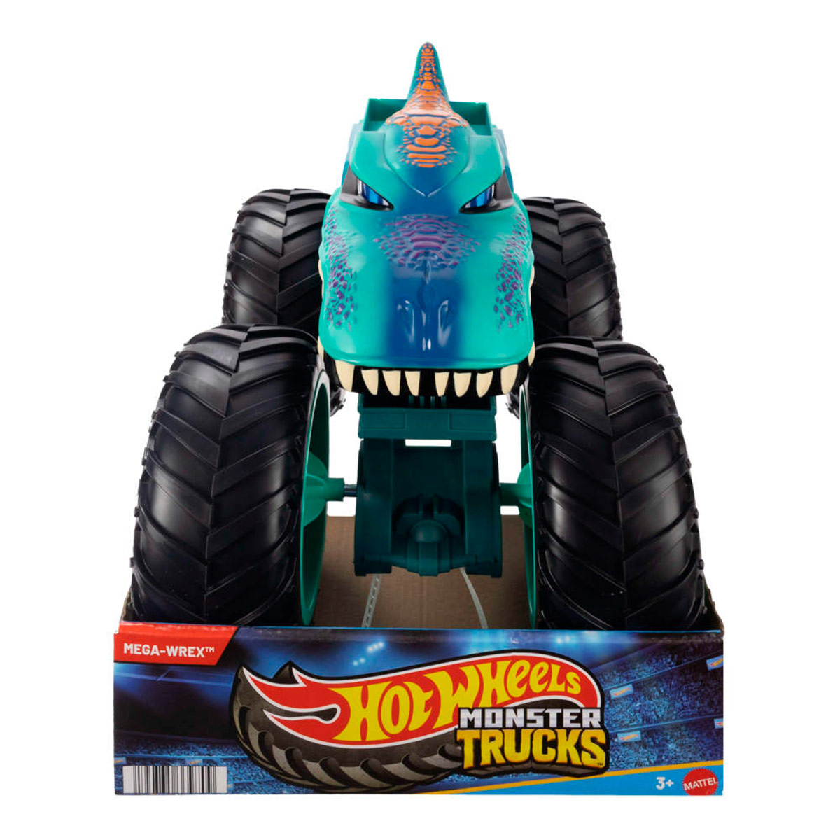 AUTO JUGUETE HOT WHEELS MONSTER TRUCKS COLOSSAL MEGA-WREX - 5