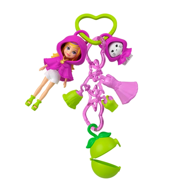 MUÑECA POLLY POCKET LLAVERO FASHION CHARMS - 13
