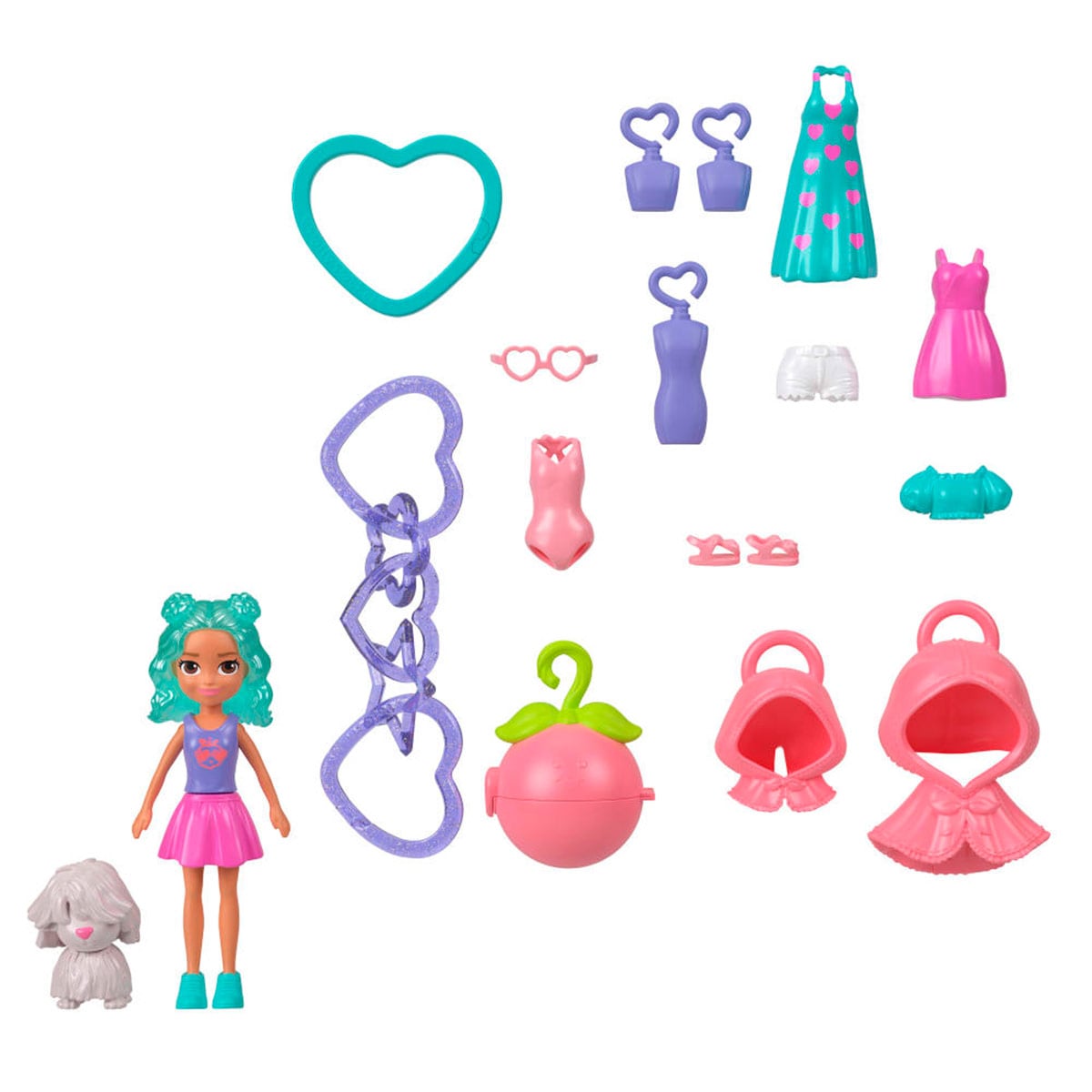 MUÑECA POLLY POCKET LLAVERO FASHION CHARMS - 4
