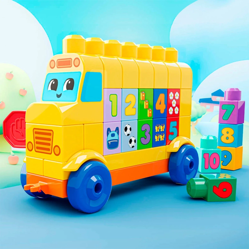 AUTOBÚS ARMA Y CUENTA MEGA BLOKS 1.5 AÑOS EN ADELANTE - 4