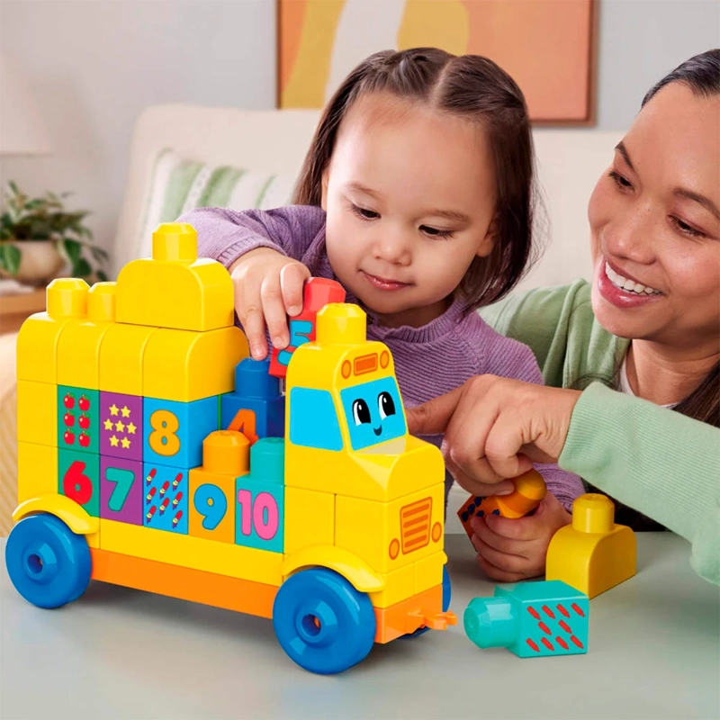AUTOBÚS ARMA Y CUENTA MEGA BLOKS 1.5 AÑOS EN ADELANTE - 5