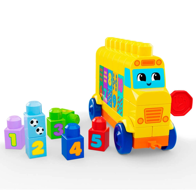 AUTOBÚS ARMA Y CUENTA MEGA BLOKS 1.5 AÑOS EN ADELANTE - 6