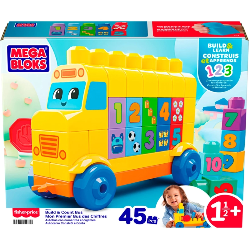 AUTOBÚS ARMA Y CUENTA MEGA BLOKS 1.5 AÑOS EN ADELANTE - 7