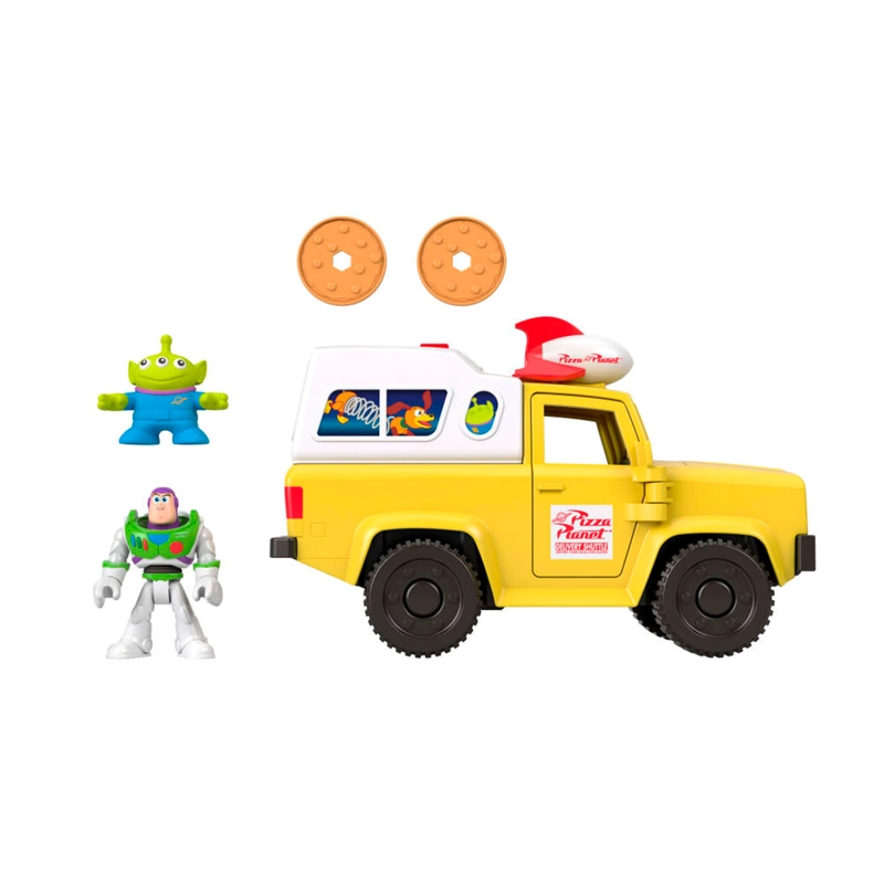 IMAGINEXT TOY STORY CAMIONETA PIZZA PLANET VEHÍCULO 3 AÑOS+ - 5