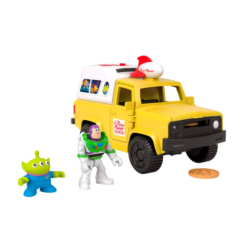 IMAGINEXT TOY STORY CAMIONETA PIZZA PLANET VEHÍCULO 3 AÑOS+ - 7