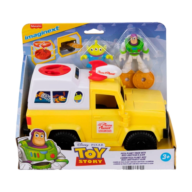 IMAGINEXT TOY STORY CAMIONETA PIZZA PLANET VEHÍCULO 3 AÑOS+ - 8