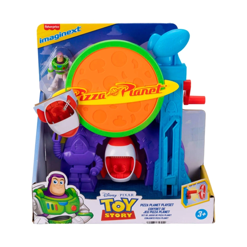 IMAGINEXT TOY STORY PIXAR PIZZA PLANET SET BUZZ ALIEN 3+ - 6