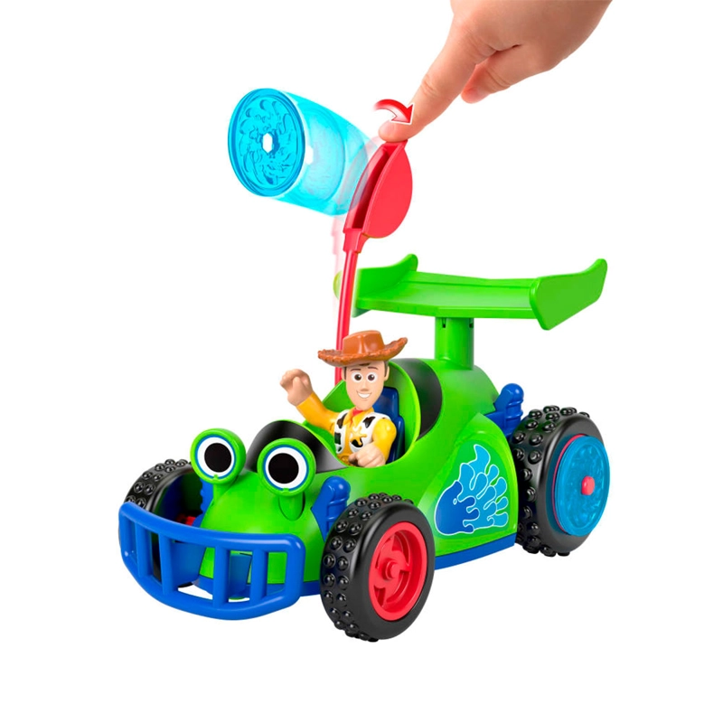 FIGURA DE ACCIÓN IMAGINEXT TOY STORY PIXAR WOODY RC CON VEHÍCULO - 3
