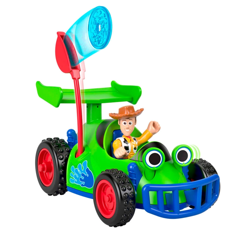 FIGURA DE ACCIÓN IMAGINEXT TOY STORY PIXAR WOODY RC CON VEHÍCULO - 4