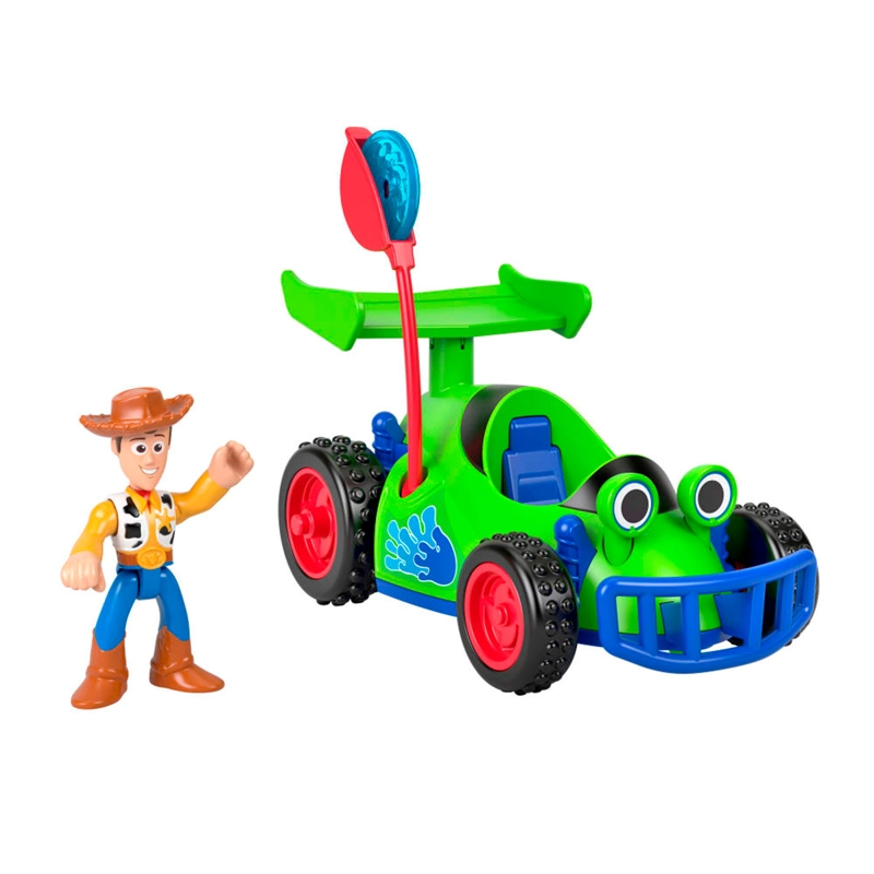 FIGURA DE ACCIÓN IMAGINEXT TOY STORY PIXAR WOODY RC CON VEHÍCULO - 7
