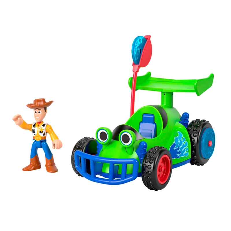 FIGURA DE ACCIÓN IMAGINEXT TOY STORY PIXAR WOODY RC CON VEHÍCULO - 8