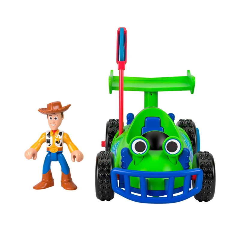 FIGURA DE ACCIÓN IMAGINEXT TOY STORY PIXAR WOODY RC CON VEHÍCULO - 10