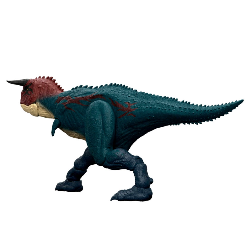 JURASSIC WORLD DINOSAURIO CARNOTAURUS EMBISTE MUERDE 4 AÑOS+ - 8