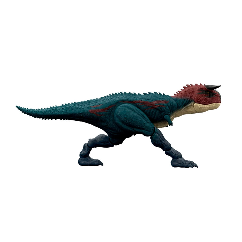 JURASSIC WORLD DINOSAURIO CARNOTAURUS EMBISTE MUERDE 4 AÑOS+ - 9