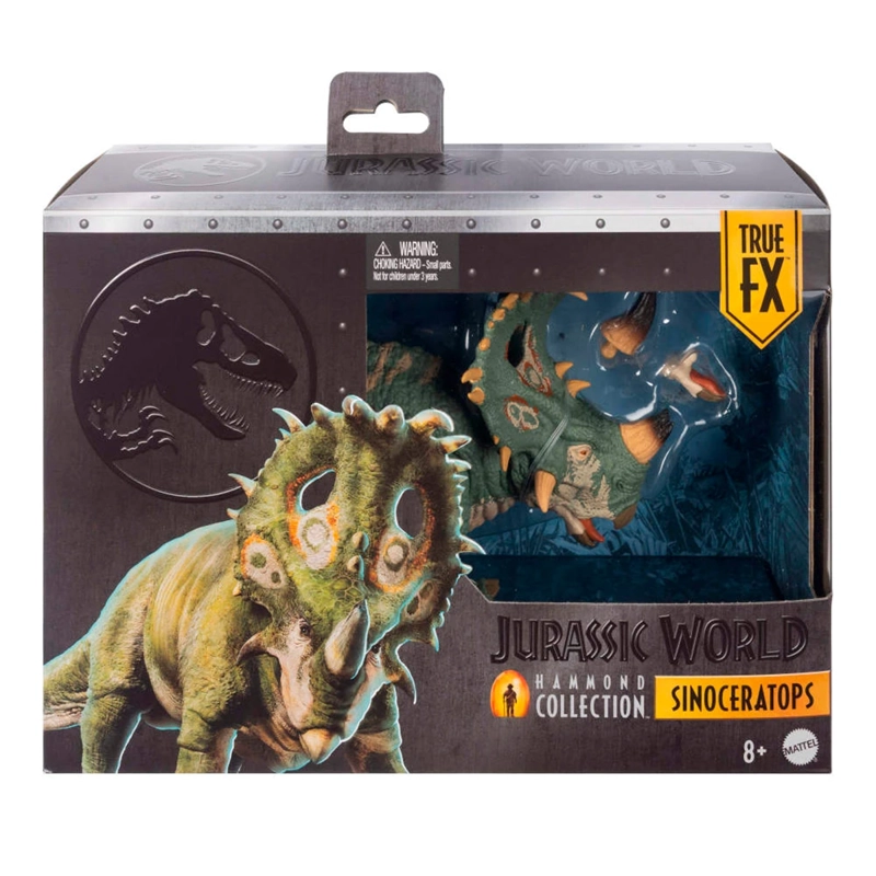 JURASSIC WORLD HAMMOND COLLECTION SINOCERATOPS 30 CM 8 AÑOS+ - 8